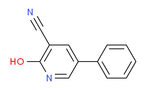 CAS No. 35982-93-5, 2-Hydroxy-5-phenylnicotinonitrile
