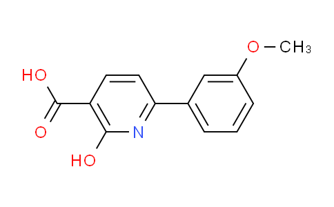 CAS No. 947013-49-2, 2-Hydroxy-6-(3-methoxyphenyl)nicotinic acid