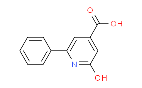 CAS No. 91493-43-5, 2-Hydroxy-6-phenylisonicotinic acid