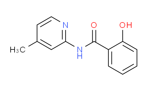 CAS No. 33115-67-2, 2-Hydroxy-N-(4-methylpyridin-2-yl)benzamide