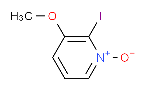 CAS No. 115927-86-1, 2-Iodo-3-methoxypyridine 1-oxide