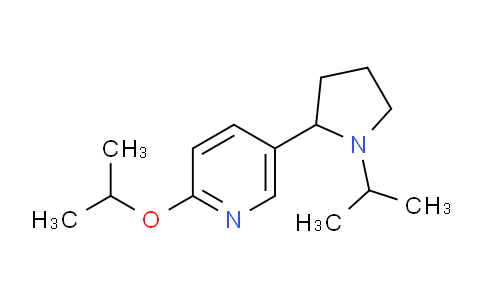 CAS No. 1352519-92-6, 2-Isopropoxy-5-(1-isopropylpyrrolidin-2-yl)pyridine