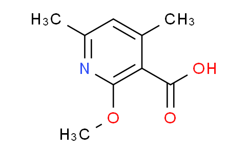 CAS No. 65515-37-9, 2-Methoxy-4,6-dimethylnicotinic acid