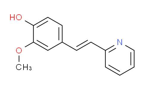 CAS No. 113866-60-7, 2-Methoxy-4-(2-(pyridin-2-yl)vinyl)phenol