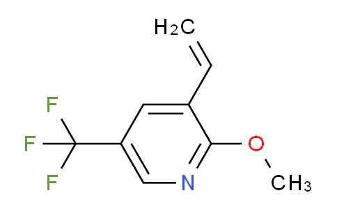 CAS No. 1374652-36-4, 2-Methoxy-5-(trifluoromethyl)-3-vinylpyridine
