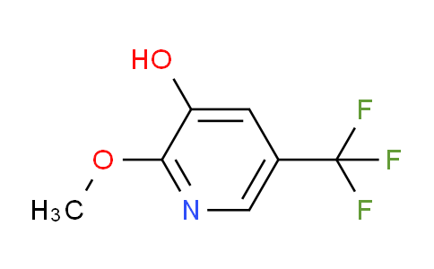 CAS No. 1227580-74-6, 2-Methoxy-5-(trifluoromethyl)pyridin-3-ol