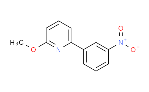 CAS No. 1313359-04-4, 2-Methoxy-6-(3-nitrophenyl)pyridine