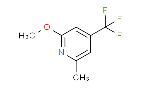 CAS No. 1379091-35-6, 2-Methoxy-6-methyl-4-(trifluoromethyl)pyridine