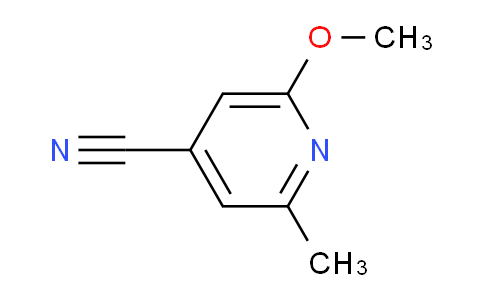 CAS No. 1256825-69-0, 2-Methoxy-6-methylisonicotinonitrile
