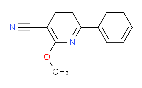 CAS No. 85814-99-9, 2-Methoxy-6-phenylnicotinonitrile