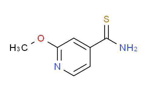 CAS No. 929972-07-6, 2-Methoxypyridine-4-carbothioamide
