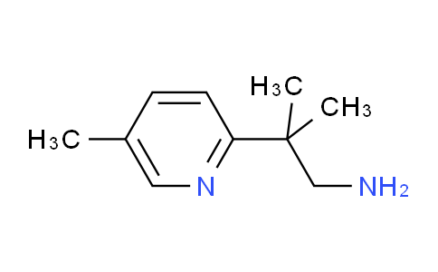 CAS No. 929022-01-5, 2-Methyl-2-(5-methylpyridin-2-yl)propan-1-amine