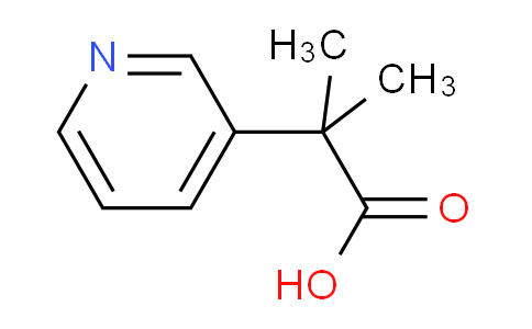 CAS No. 169253-35-4, 2-Methyl-2-(pyridin-3-yl)propanoic acid