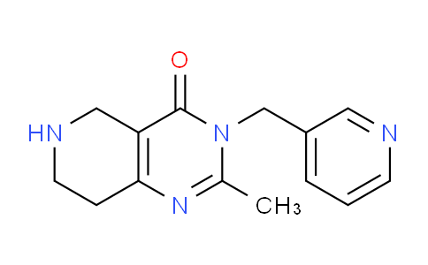 CAS No. 1710195-01-9, 2-Methyl-3-(pyridin-3-ylmethyl)-5,6,7,8-tetrahydropyrido[4,3-d]pyrimidin-4(3H)-one
