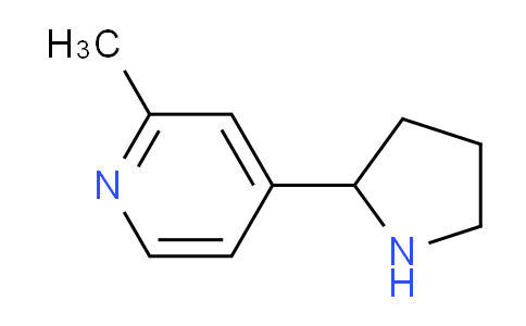 CAS No. 1256805-56-7, 2-Methyl-4-(pyrrolidin-2-yl)pyridine