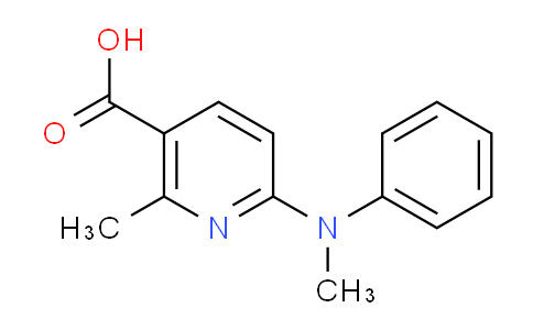 CAS No. 1355174-08-1, 2-Methyl-6-(methyl(phenyl)amino)nicotinic acid