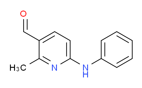 CAS No. 1355231-57-0, 2-Methyl-6-(phenylamino)nicotinaldehyde
