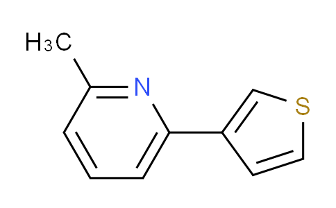 CAS No. 56421-83-1, 2-Methyl-6-(thiophen-3-yl)pyridine
