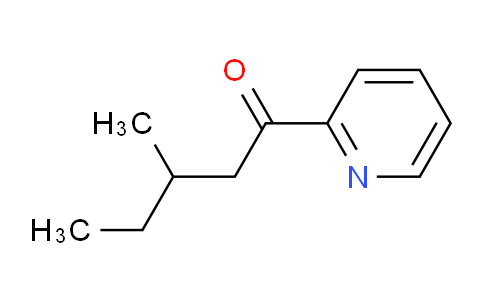 CAS No. 898779-68-5, 2-Methylbutyl 2-pyridyl ketone
