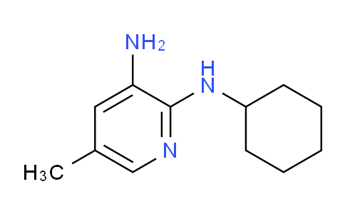 CAS No. 1216230-16-8, 2-N-Cyclohexyl-5-methylpyridine-2,3-diamine