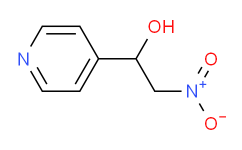 CAS No. 52239-23-3, 2-Nitro-1-(pyridin-4-yl)ethanol