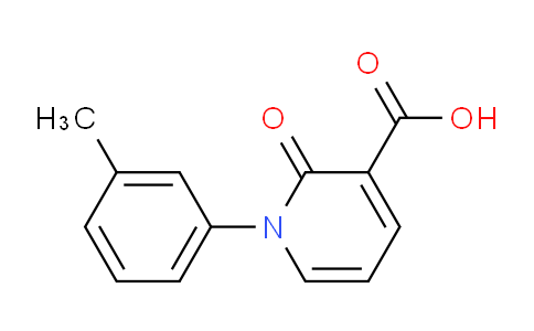 CAS No. 694479-09-9, 2-Oxo-1-(m-tolyl)-1,2-dihydropyridine-3-carboxylic acid