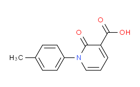 CAS No. 1267548-90-2, 2-Oxo-1-(p-tolyl)-1,2-dihydropyridine-3-carboxylic acid