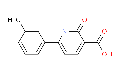 CAS No. 1049130-41-7, 2-Oxo-6-(m-tolyl)-1,2-dihydropyridine-3-carboxylic acid