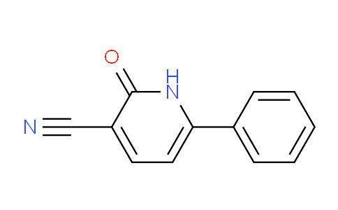 CAS No. 43083-13-2, 2-Oxo-6-phenyl-1,2-dihydropyridine-3-carbonitrile