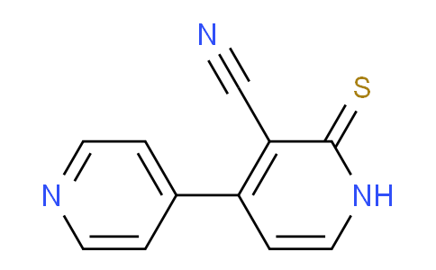 CAS No. 1707667-94-4, 2-Thioxo-1,2-dihydro-[4,4'-bipyridine]-3-carbonitrile
