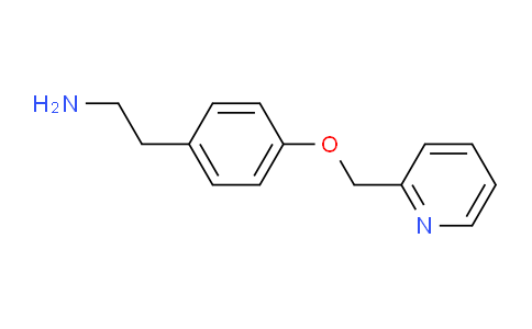 CAS No. 663597-30-6, 2-[4-(Pyridin-2-ylmethoxy)phenyl]ethylamine