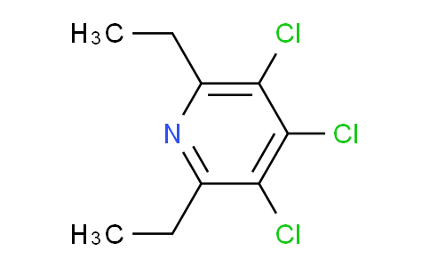 CAS No. 32618-38-5, 3,4,5-Trichloro-2,6-diethylpyridine