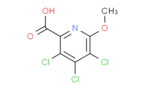 CAS No. 1020409-12-4, 3,4,5-Trichloro-6-methoxypicolinic acid