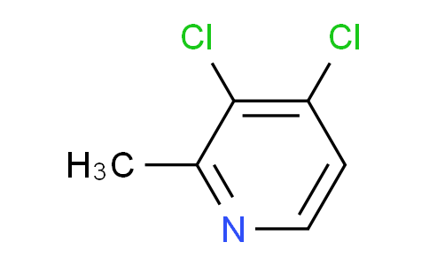 CAS No. 103949-58-2, 3,4-Dichloro-2-methylpyridine