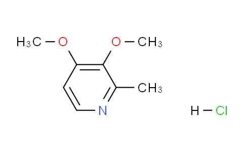 CAS No. 1210824-88-6, 3,4-Dimethoxy-2-methylpyridine hydrochloride