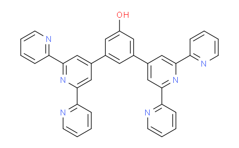 CAS No. 686780-96-1, 3,5-Di([2,2':6',2''-terpyridin]-4'-yl)phenol