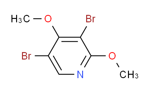 CAS No. 443770-52-3, 3,5-Dibromo-2,4-dimethoxypyridine