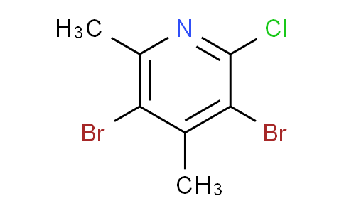 CAS No. 915946-47-3, 3,5-Dibromo-2-chloro-4,6-dimethylpyridine