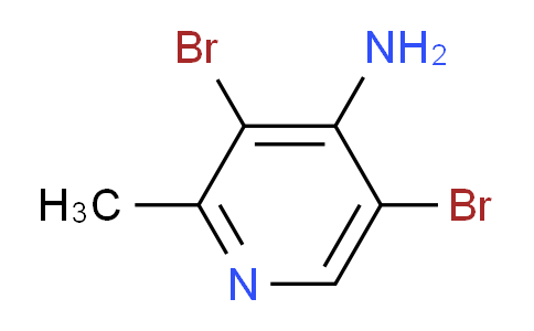 CAS No. 126325-54-0, 3,5-Dibromo-2-methylpyridin-4-amine