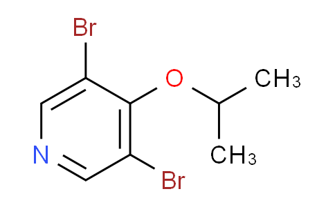 CAS No. 1357094-88-2, 3,5-Dibromo-4-isopropoxypyridine