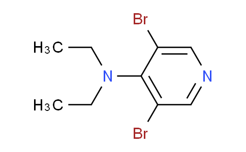 CAS No. 278600-40-1, 3,5-Dibromo-N,N-diethylpyridin-4-amine