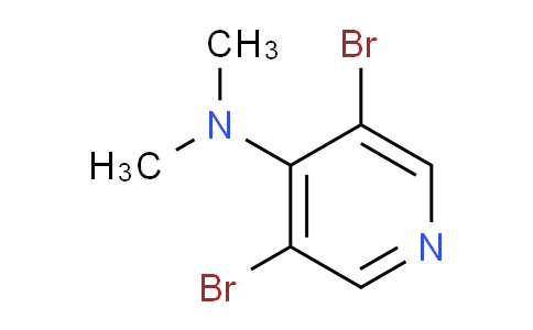 CAS No. 719304-45-7, 3,5-Dibromo-N,N-dimethylpyridin-4-amine