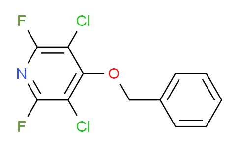 CAS No. 41662-64-0, 3,5-Dichloro-2,6-difluoro-4-benzyloxypyridine