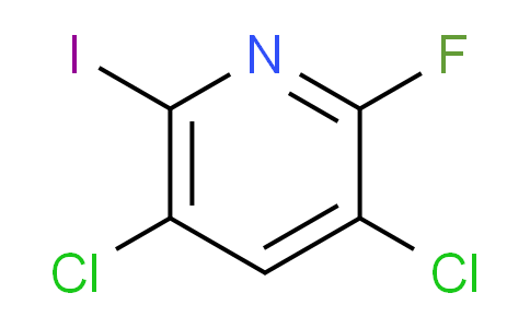 CAS No. 406676-35-5, 3,5-Dichloro-2-fluoro-6-iodopyridine