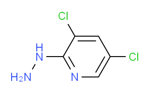 CAS No. 104408-23-3, 3,5-Dichloro-2-hydrazinylpyridine