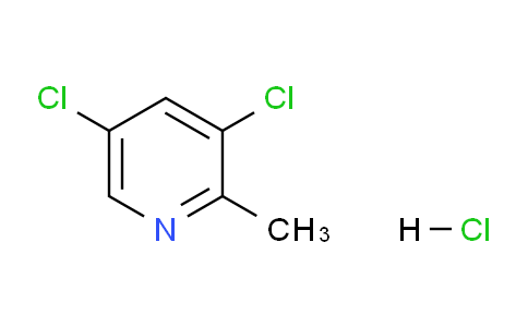 CAS No. 1255099-46-7, 3,5-Dichloro-2-methylpyridine hydrochloride