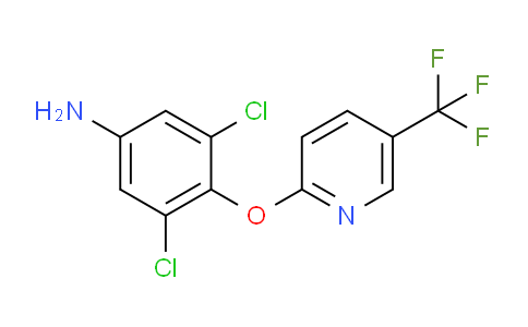 CAS No. 73265-16-4, 3,5-Dichloro-4-((5-(trifluoromethyl)pyridin-2-yl)oxy)aniline