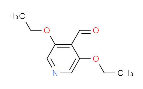 CAS No. 164077-50-3, 3,5-Diethoxyisonicotinaldehyde