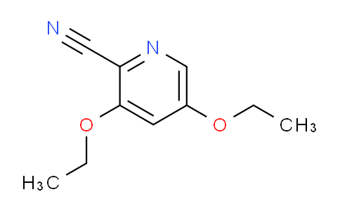CAS No. 36057-52-0, 3,5-Diethoxypicolinonitrile