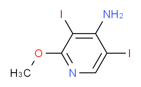 CAS No. 1352396-29-2, 3,5-Diiodo-2-methoxypyridin-4-amine
